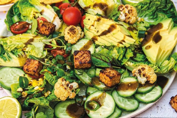 南非風蜂蜜辛香烤天貝/花椰菜