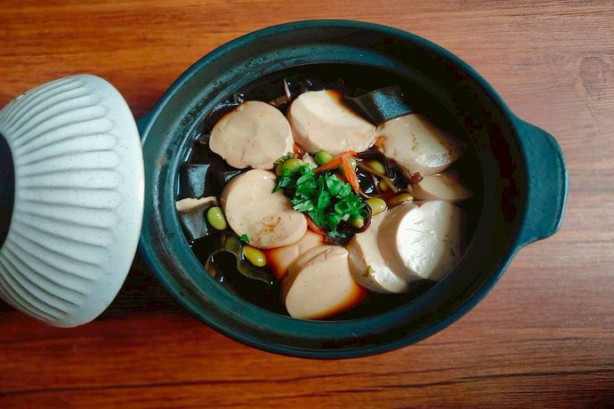 鮮蔬紅燒湯豆腐