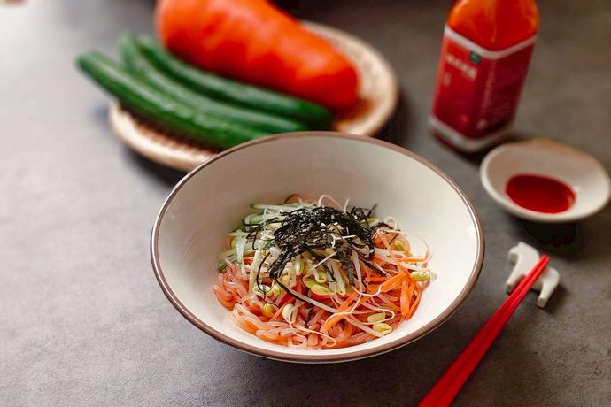 韓式拌蒟蒻麵