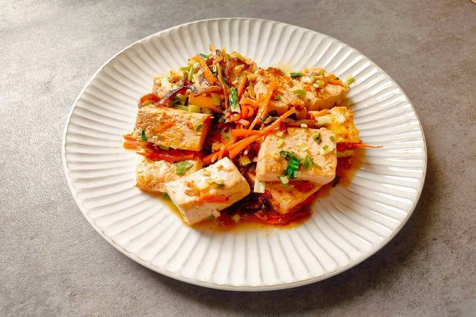 客家桔醬燒豆腐