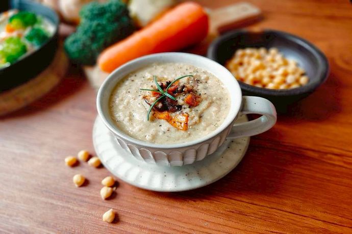 鷹嘴豆燕麥濃湯