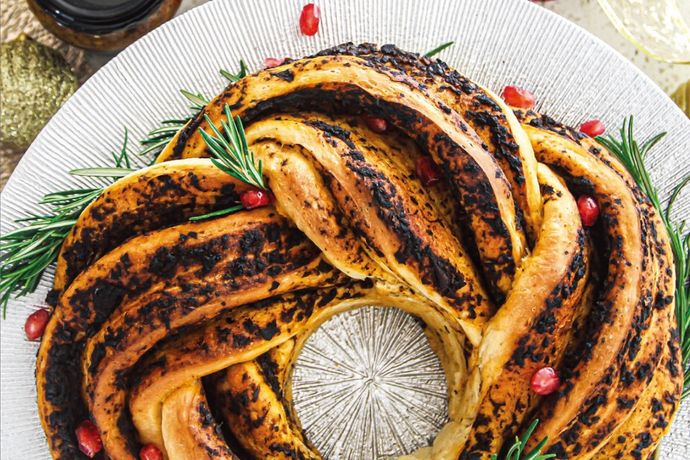 蜂蜜辣椒醬麵包環