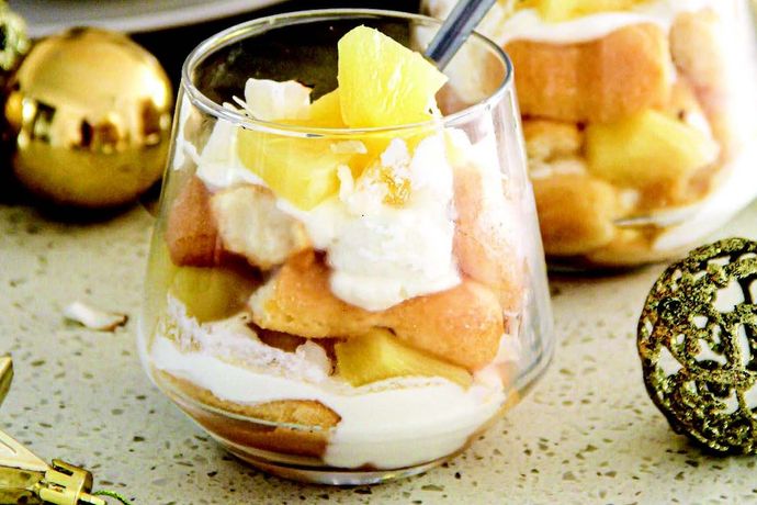 蜂蜜辣椒醬鳳梨椰香塔