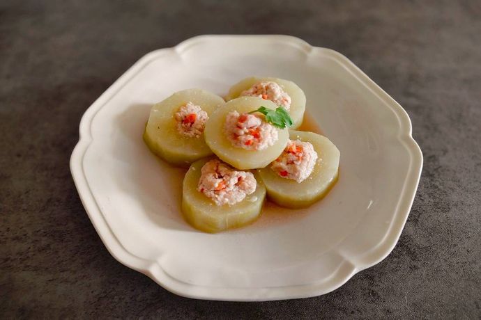 大黃瓜鑲豆腐