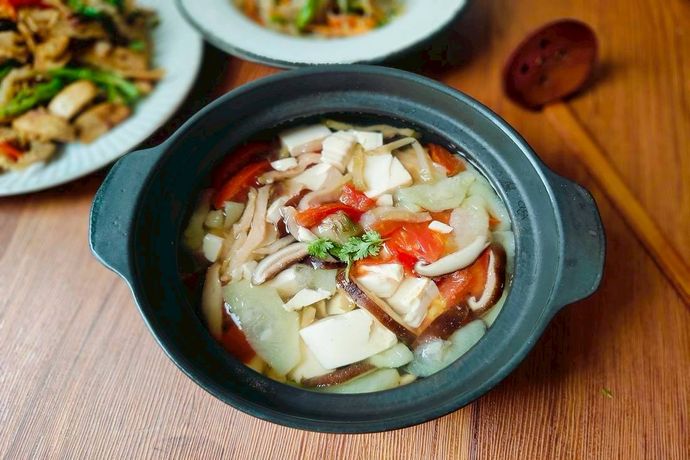 榨菜豆腐羹