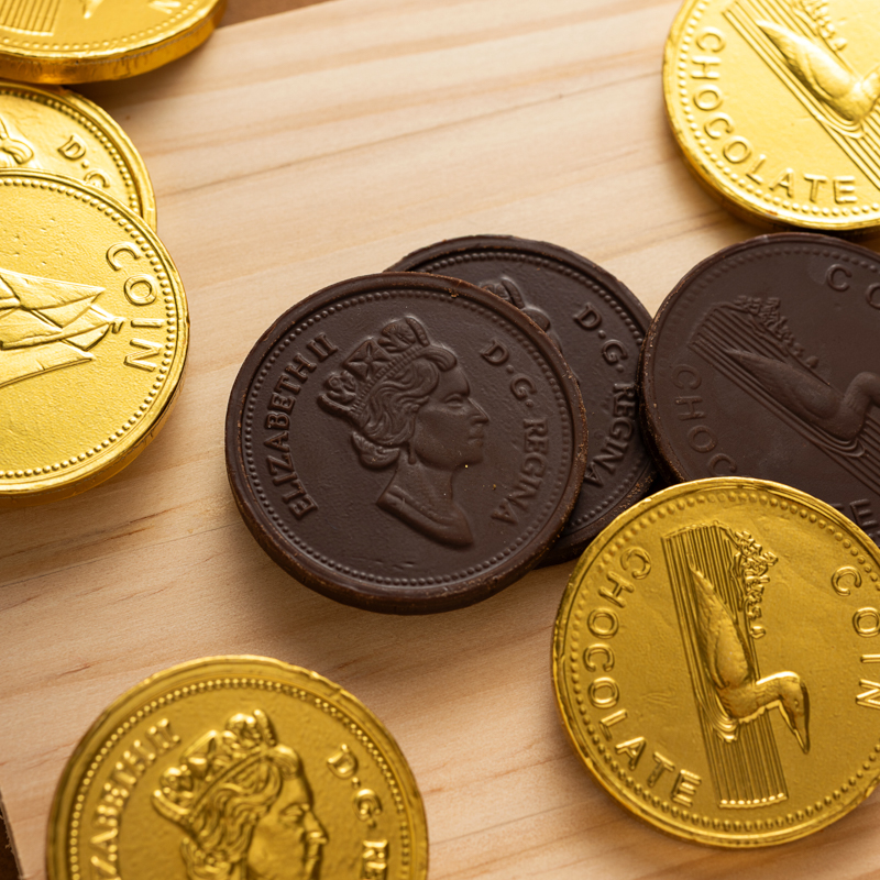 里仁可可風味吉祥金幣