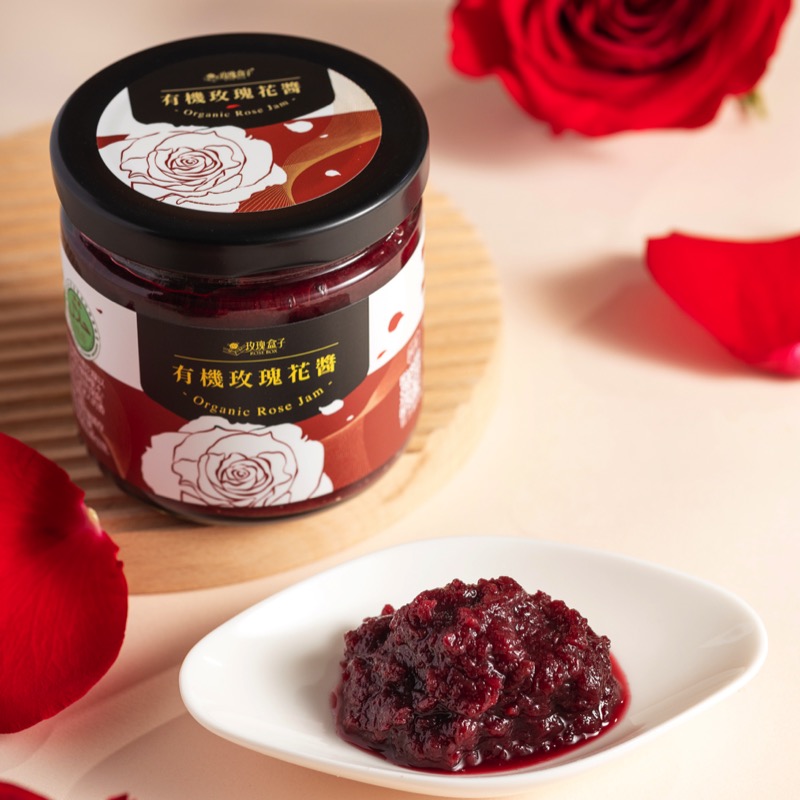 玫瑰盒子有機玫瑰花醬