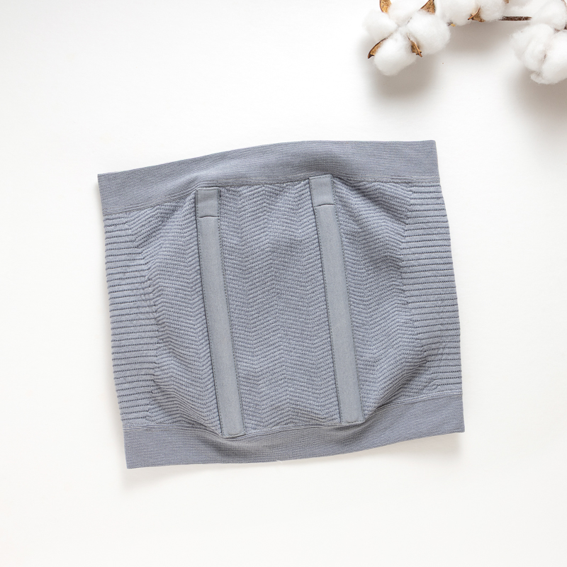 Organic有機棉生物訊息護腰圍(淺灰)