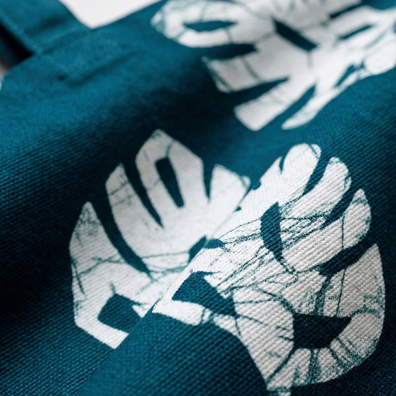 Baobab Batik蠟染托特包-葉子