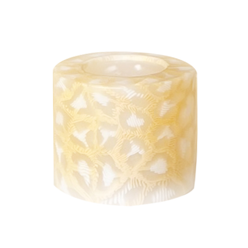 Swazi Candles光影蠟雕杯-豹紋