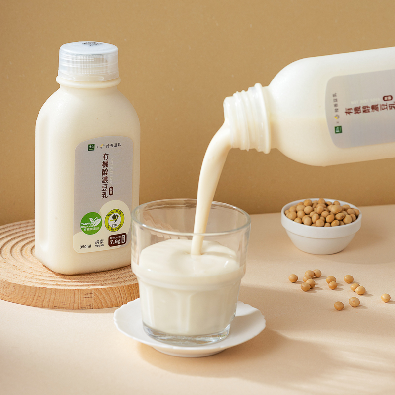 里仁有機醇濃豆乳-無糖350ml