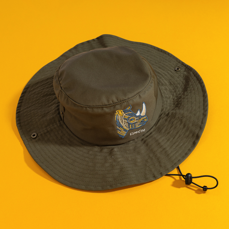 Organic登山帽-軍綠 (犀牛)