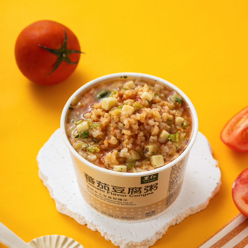 里仁蕃茄豆腐粥