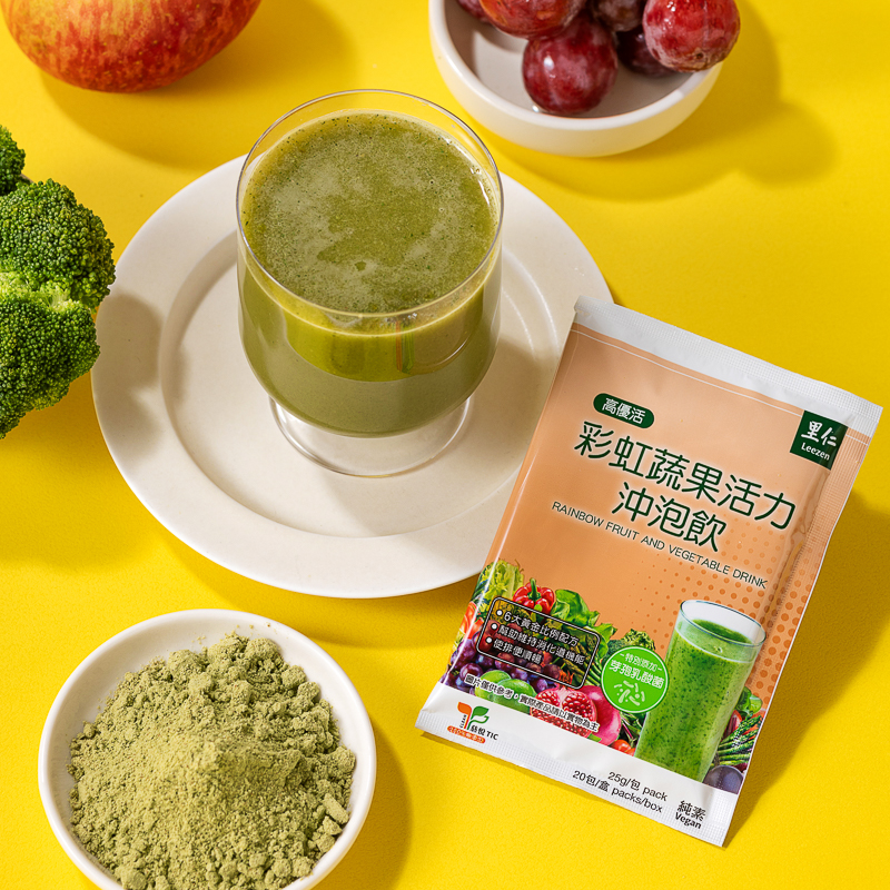 里仁高優活彩虹蔬果活力沖泡飲