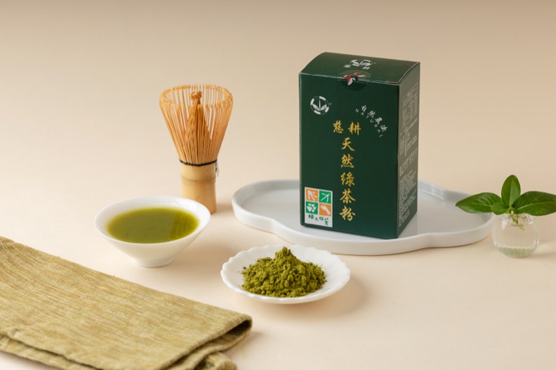 慈耕天然綠茶粉|來自南投超過30年的有機茶園