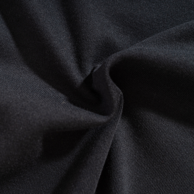 Organic圓短T恤-草原同樂(黑色)