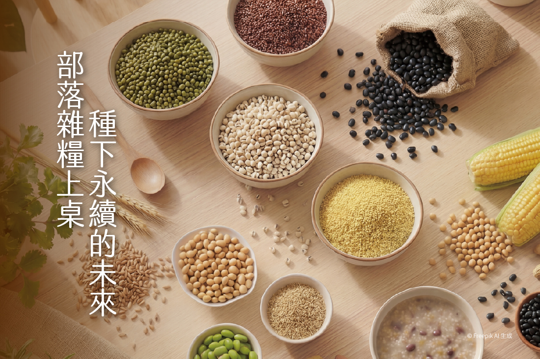 部落雜糧上桌 種下永續的未來