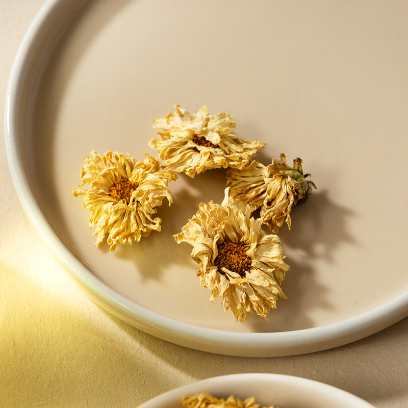 中如金黃菊花