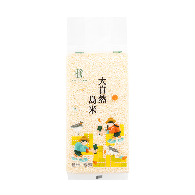 慈心大自然莊園大自然島米-有機白米