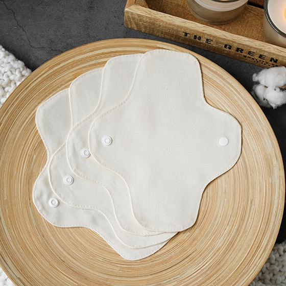 和諧生活有機棉布衛生棉護墊組(4入)