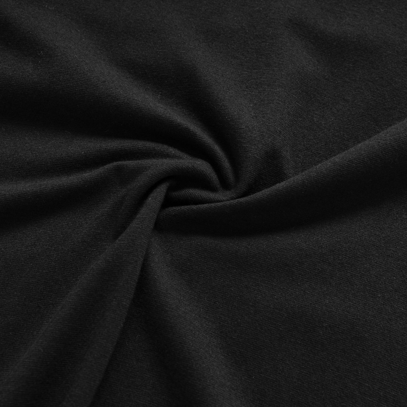 Organic男保暖圓領衫(黑色)