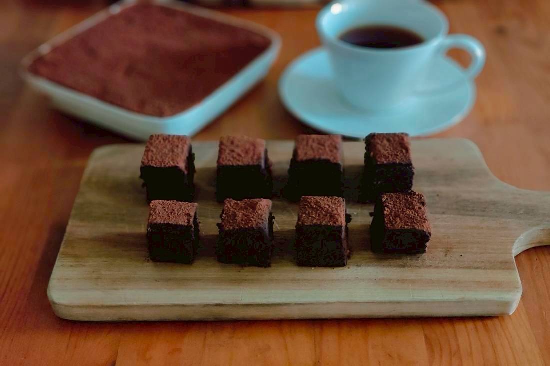 豆腐生巧克力