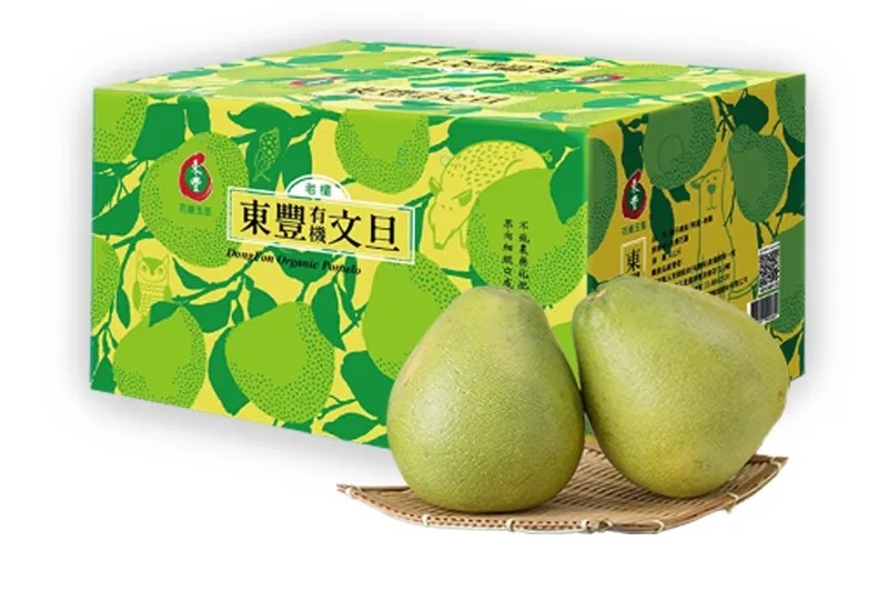 東豐精選有機柚子禮盒-6KG(網購宅配限定)