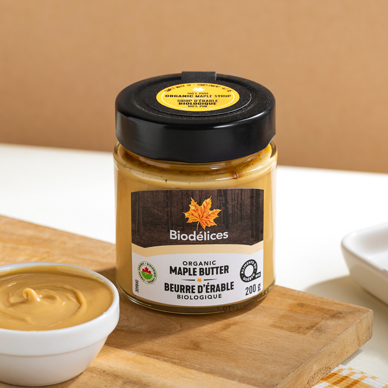 Biodélices有機楓糖抹醬