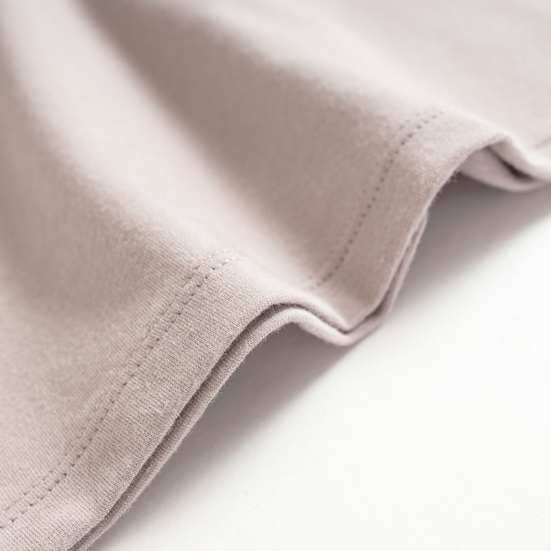 Organic女保暖圓領衫(燕麥灰)