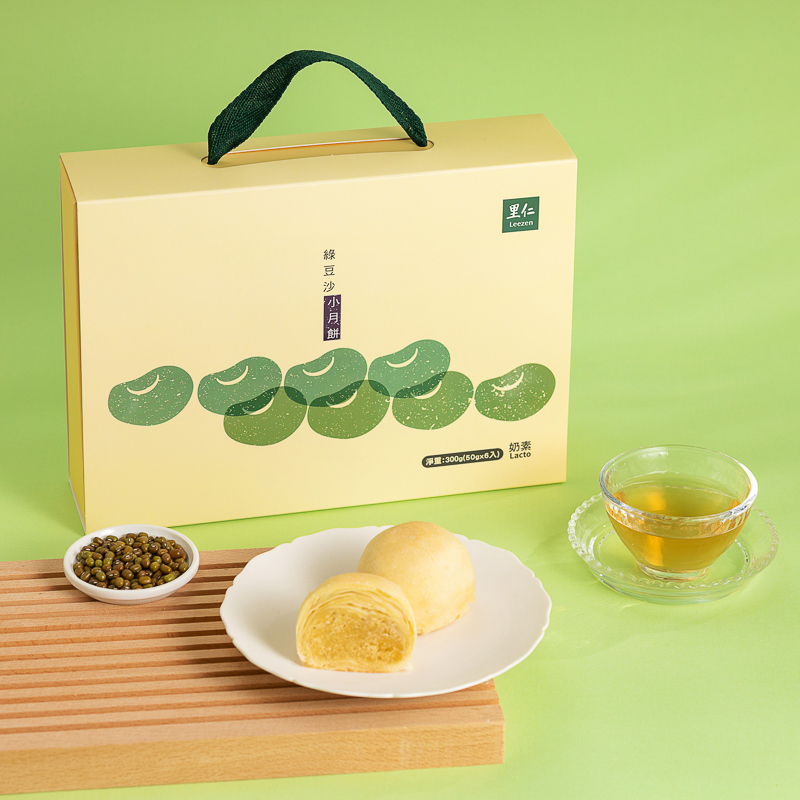 里仁綠豆沙小月餅禮盒（預購）