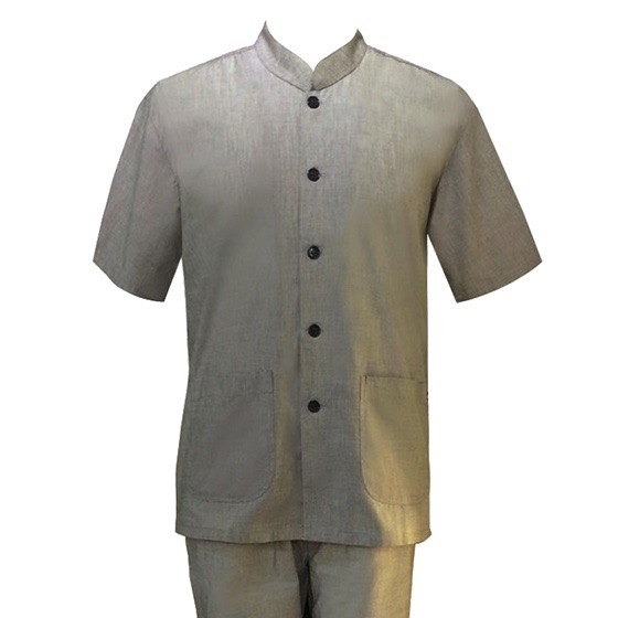 Organic男短居士服(吸溼排汗)