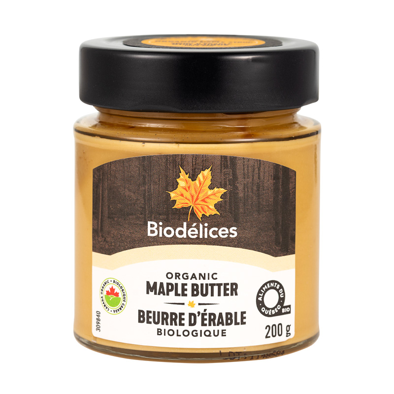 Biodélices有機楓糖抹醬