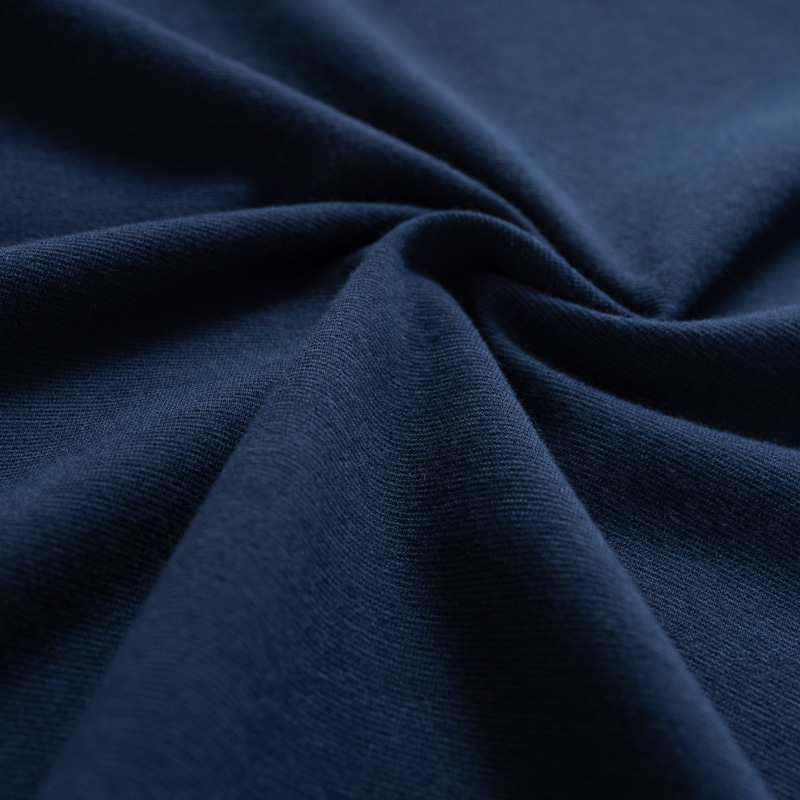 Organic女保暖圓領衫(靛藍色)