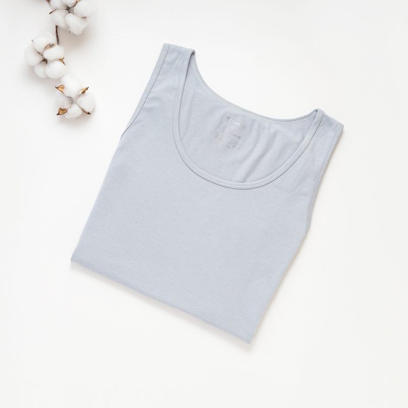 Organic恆感男背心(銀灰)