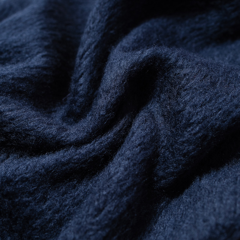 Organic女保暖內搭褲(推毛)-深藍