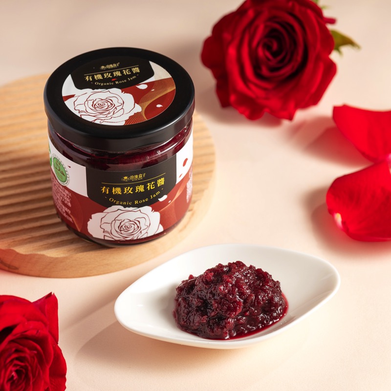 玫瑰盒子有機玫瑰花醬