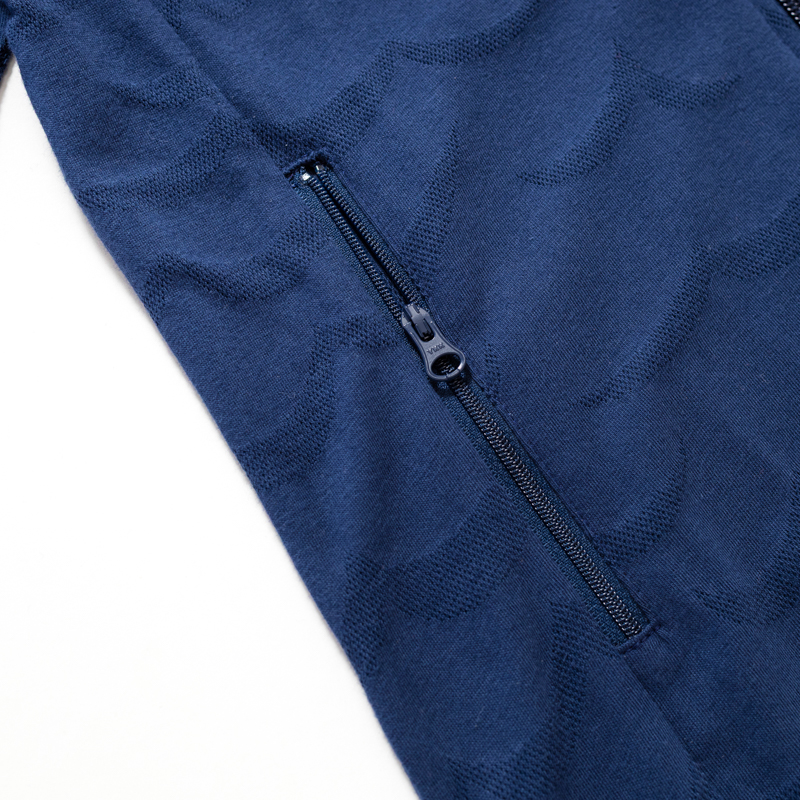 Organic涼感防曬外套(波浪紋)(海岸藍)