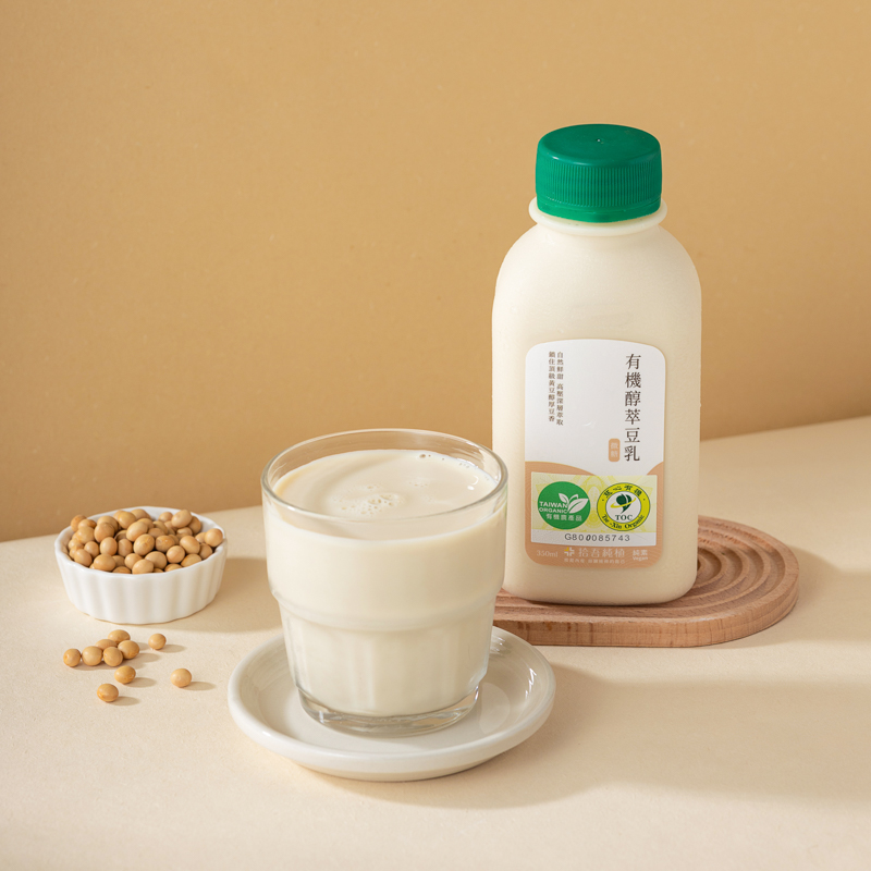 拾吾豆乳有機醇萃豆乳(微糖)350ml