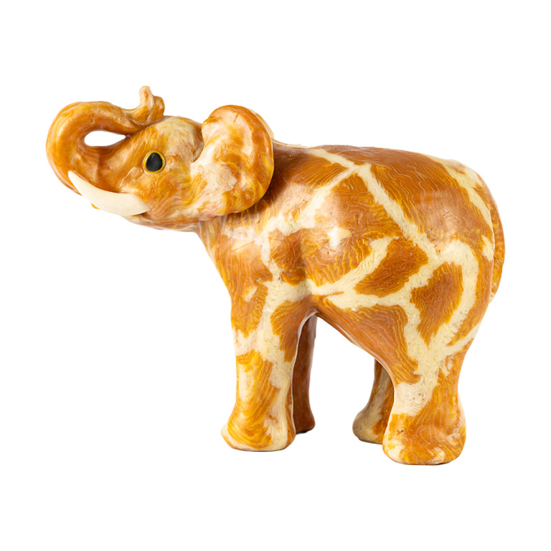 Swazi Candles奔騰草原蠟擺飾(大)-大象