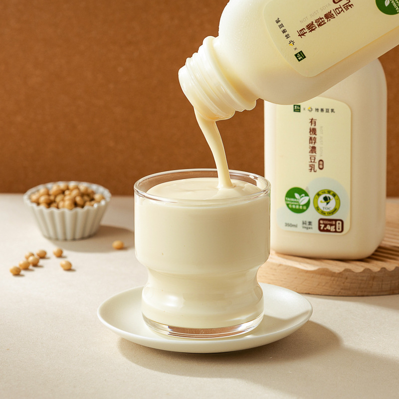 里仁有機醇濃豆乳-微糖350ml