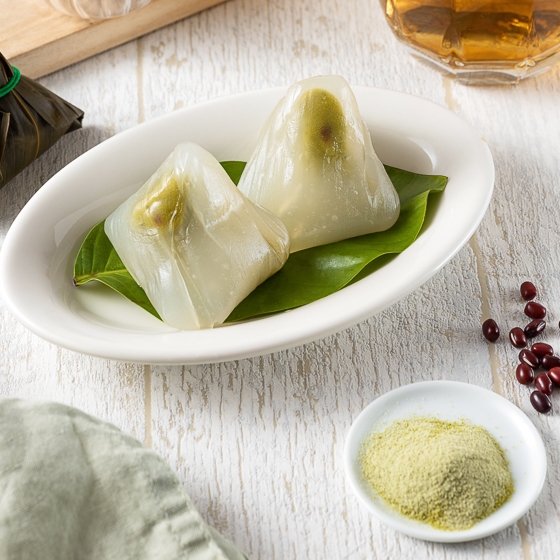 里仁抹茶紅豆冰粽