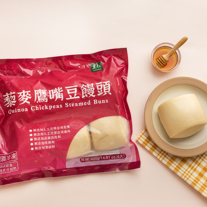 里仁藜麥鷹嘴豆饅頭