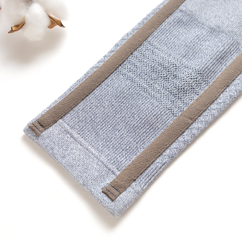 Organic有機棉生物訊息護膝(淺灰)