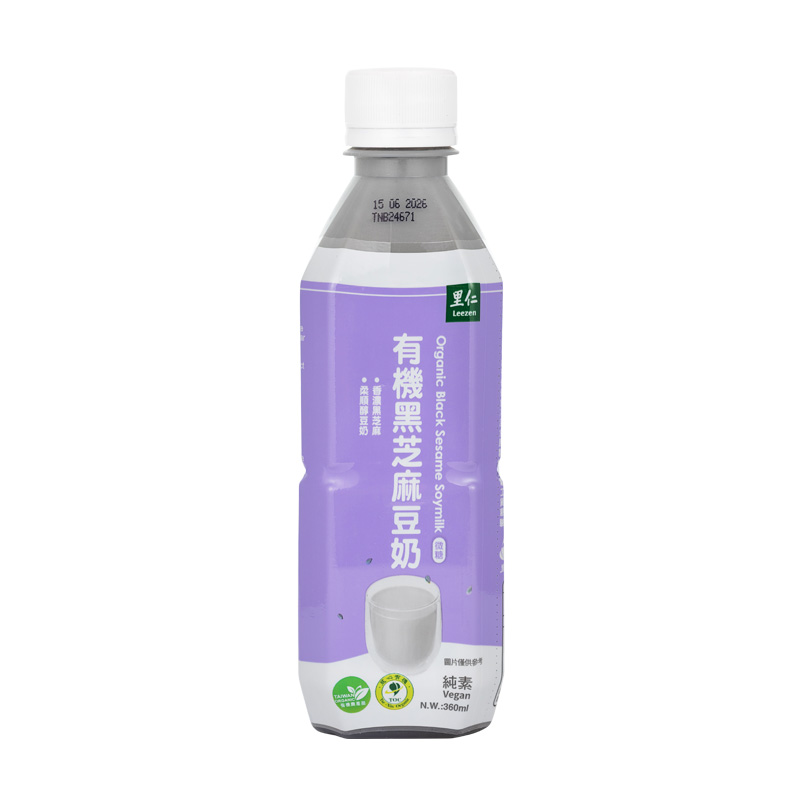 里仁有機黑芝麻豆奶