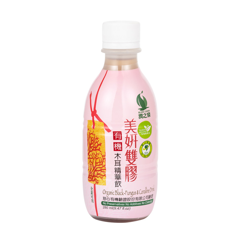 潤之泉美妍雙膠-有機木耳精華飲