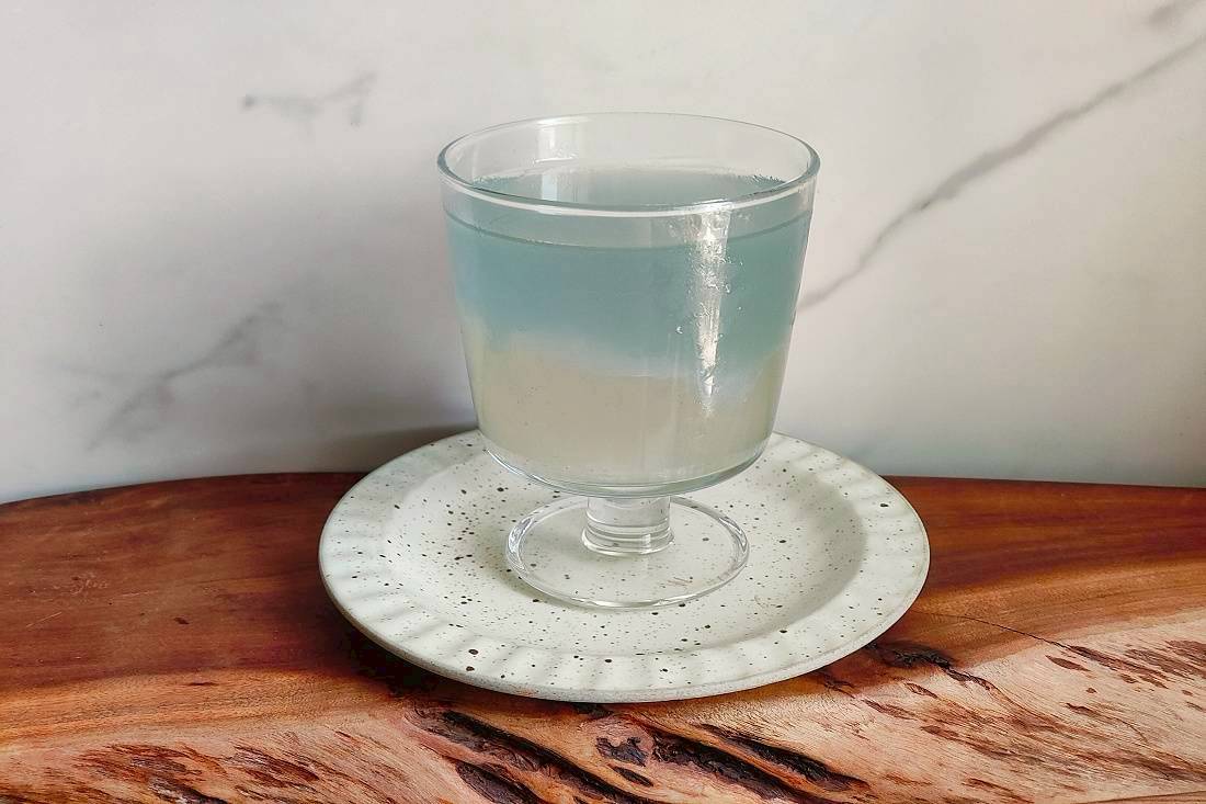 百香柚愛玉凍藍礦飲