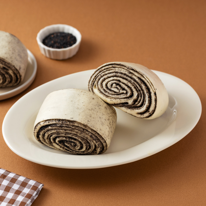 里仁千層芝麻包