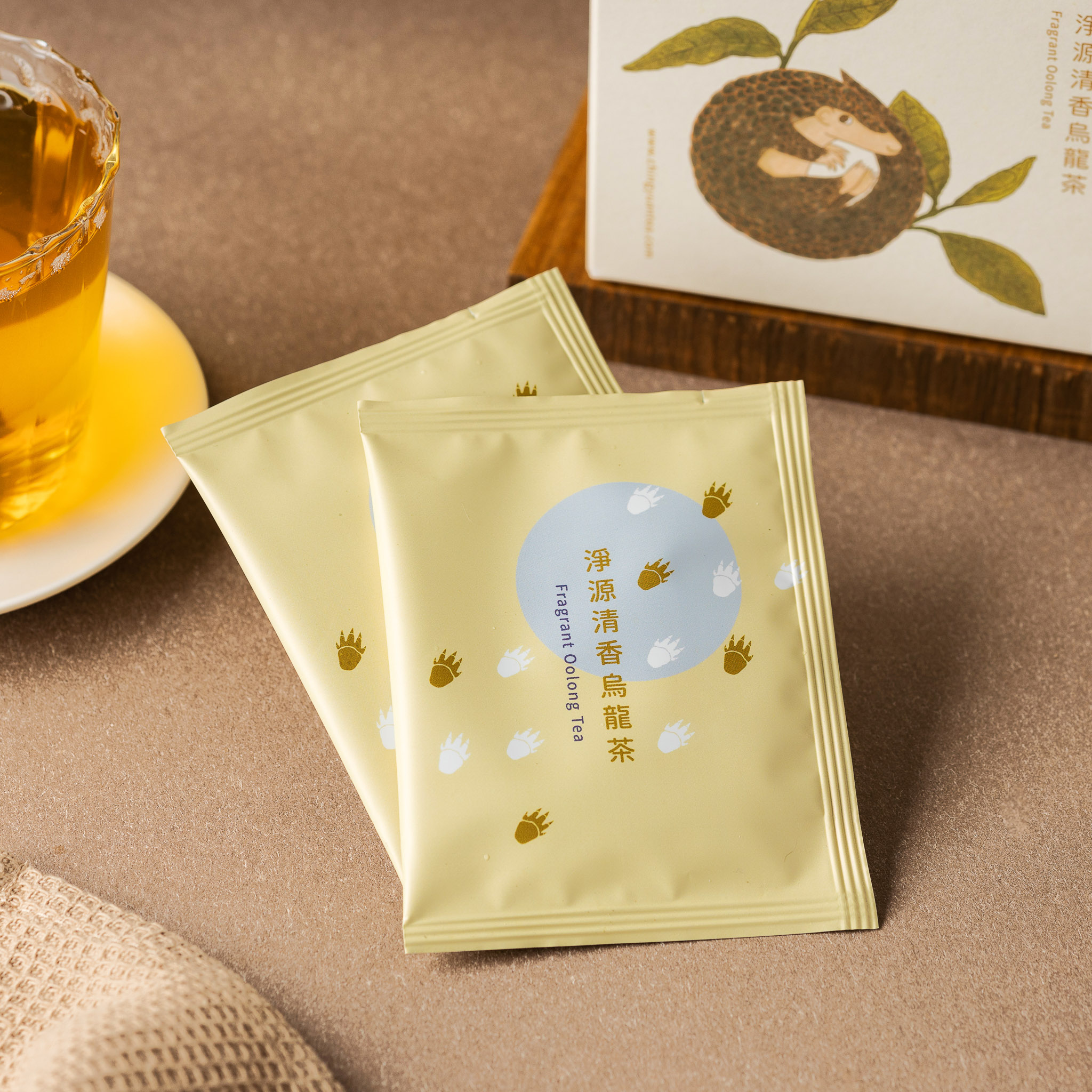 淨源茶有機轉型期清香平面茶包