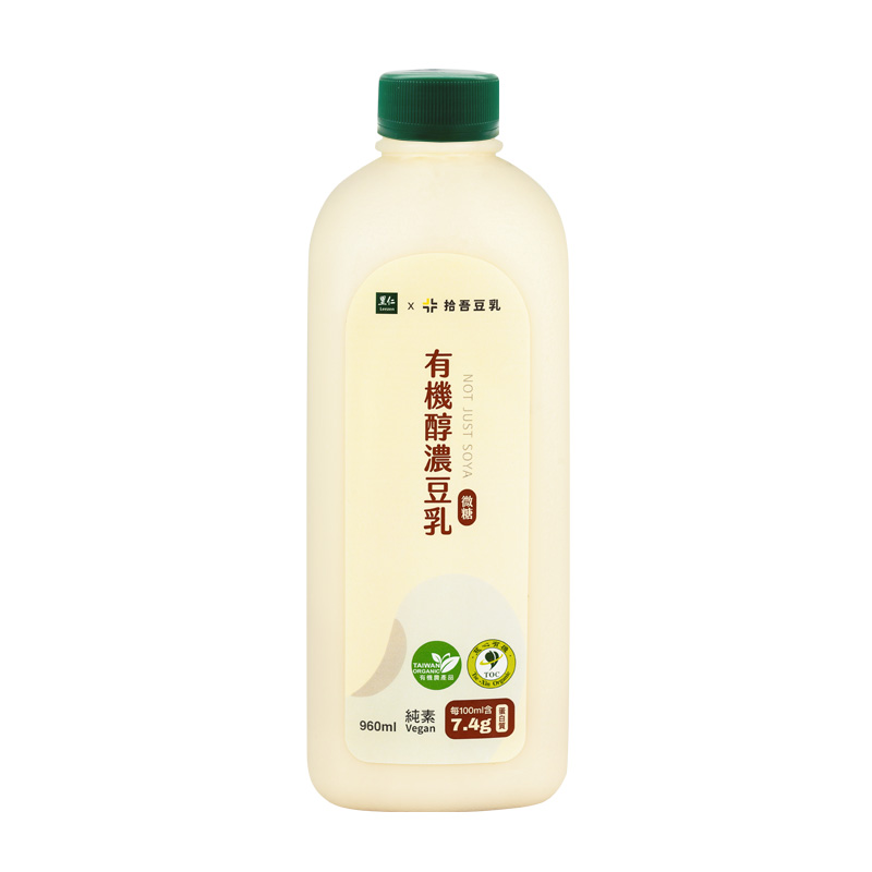 里仁有機醇濃豆乳-微糖960ml