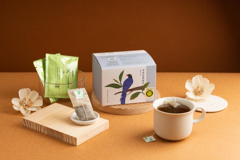 有機轉型期佳葉龍平面茶包|來自以保護水源為使命的淨源茶